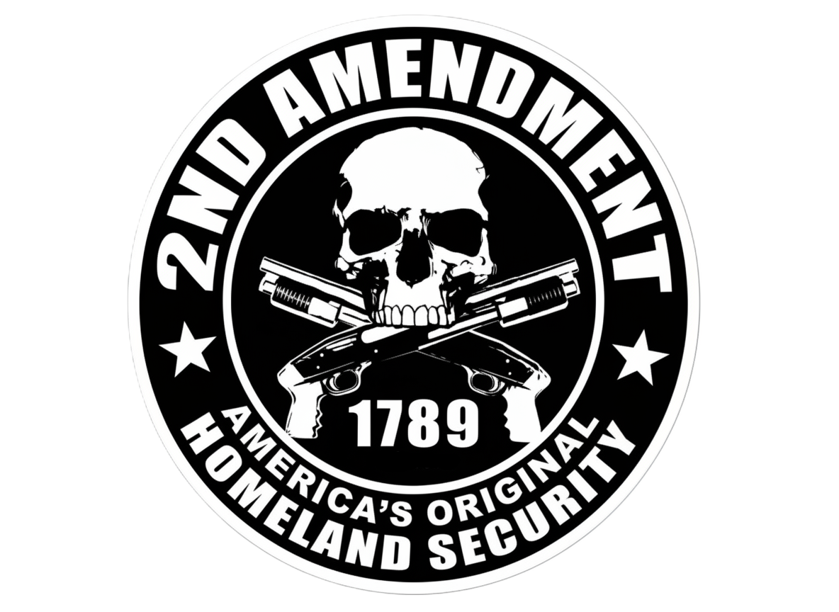 2A  4 inch round decal